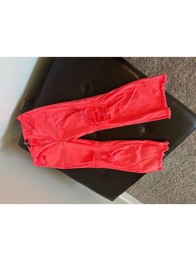 Risen Neon Coral Jeans 1XL